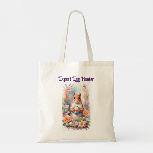 Bolsa De Tote De Huevos De Pascua De Gatito Y Ardi (Reverso)