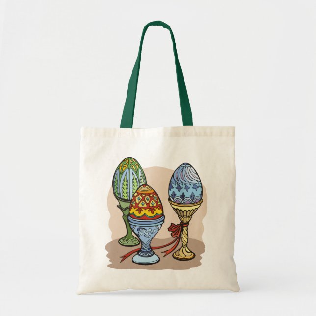 Bolsa De Tote De Huevos Decorativos (Frente)