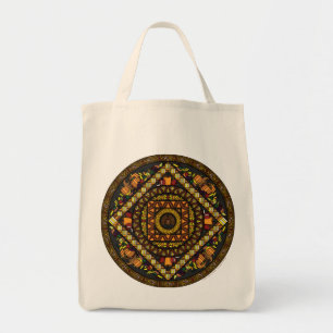 Bolsa De Tote De Iconos De Acción De Gracias