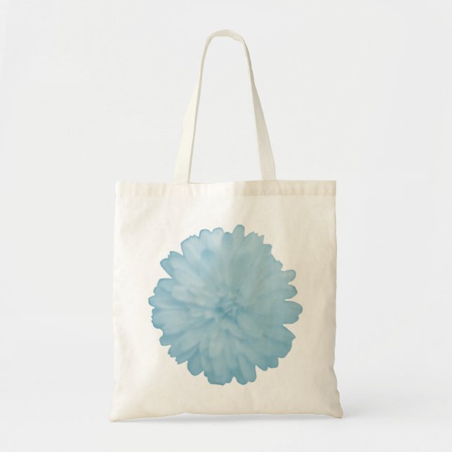 Bolsa De Tote De Icy Blue Marigold (Frente)