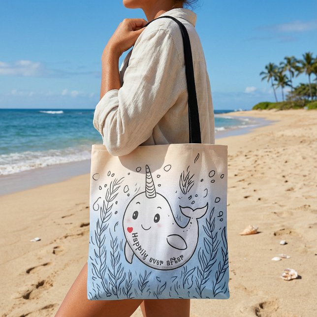Bolsa de tote de ilustración de dibujo animado lin (Subido por el creador)