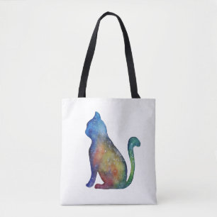 Bolsa De Tote De Impresión Completa De Star Cat Pe