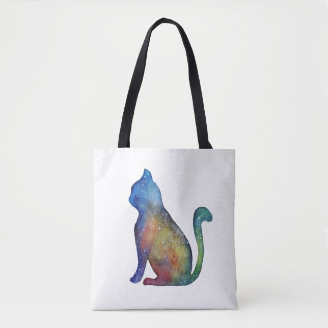 Bolsa De Tote De Impresión Completa De Star Cat Pe (Anverso)