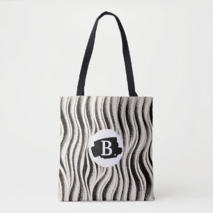 Bolsa De Tote De Impresión De Zebra Personalizada