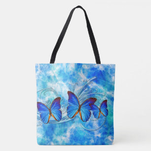 Bolsa De Tote De Impresión Sobre La Mariposa Art 3