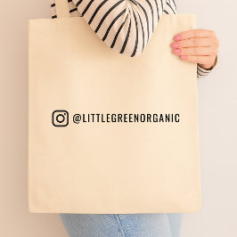 Bolsa de tote de Instagram | Su bolsa de nombres d