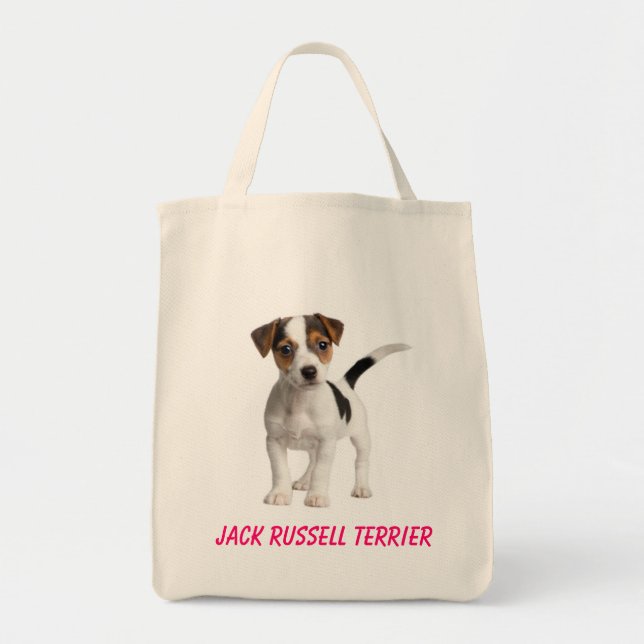 Bolsa De Tote De Jack Russell Terrier (Frente)