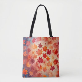 Bolsa De Tote De La Acuarela De Bliss De Otoño