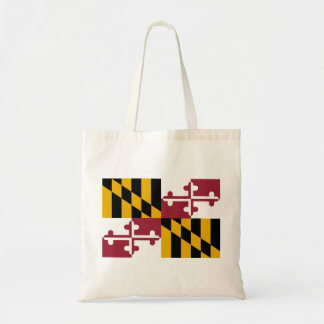Bolsa De Tote De La Bandera Del Estado De Maryland