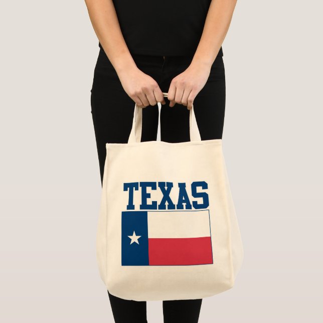 Bolsa de Tote de la Bandera del Estado de Texas (Anverso (producto))