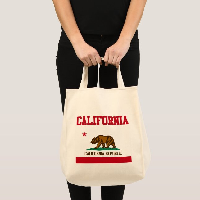 Bolsa de Tote de la Bandera Estatal de California (Anverso (producto))