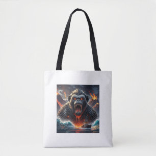Bolsa De Tote De La Bestia De Lava Apocalíptica