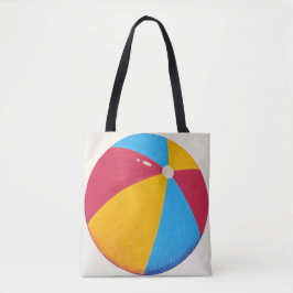 Bolsa De Tote De La Bola De Playa Con Estilo