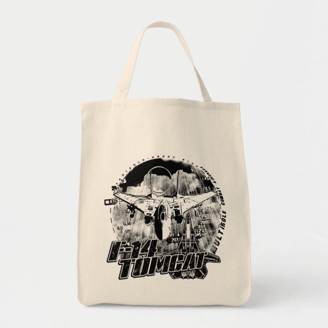 Bolsa De Tote De La Bolsa De Tomcat F-14 (Frente)
