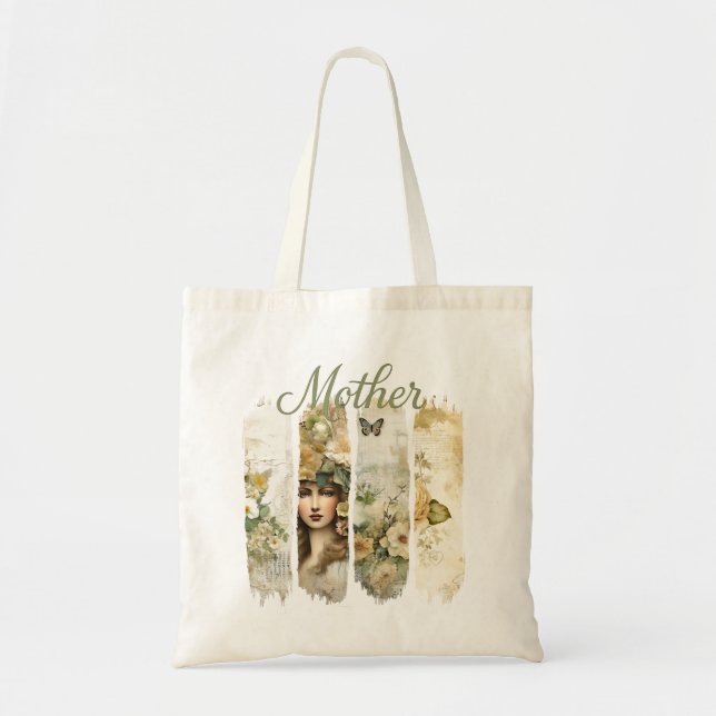 Bolsa de Tote de la Botanica Verde (Frente)