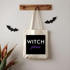 Bolsa de Tote de la Bruja Moderna Por Favor Hallow