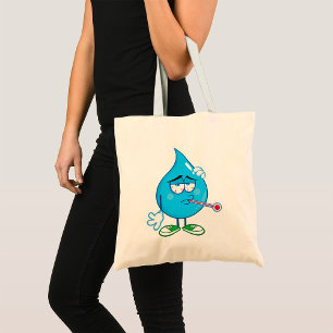 Bolsa De Tote De La Caída De Agua Enferma