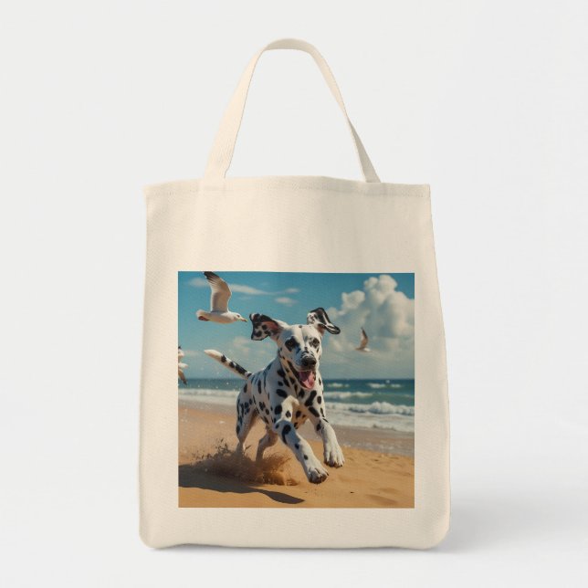 Bolsa De Tote De La Cajera Elegante De Dalmacia (Frente)