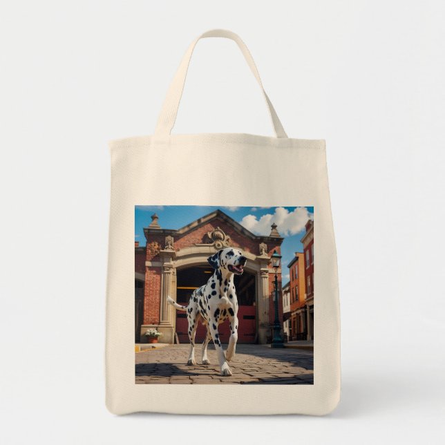 Bolsa De Tote De La Cajera Elegante De Dalmacia (Frente)