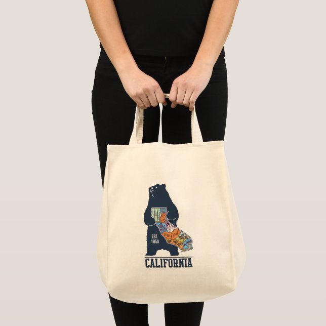 Bolsa de Tote de la camiseta del estado de oro de  (Anverso (producto))