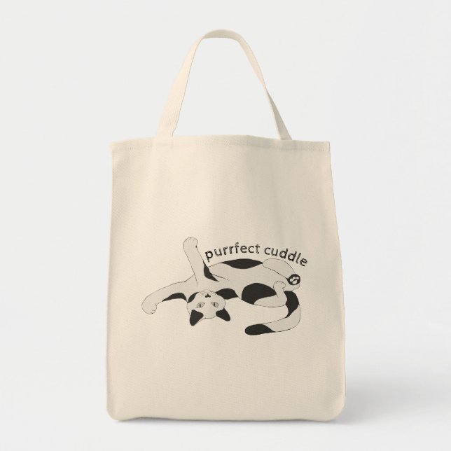 Bolsa de Tote de la cervecería Purrfect Cuddle (Frente)