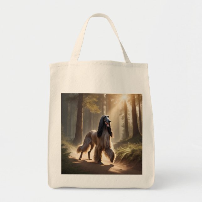 Bolsa De Tote De La Combustible Elegante Del Hound (Frente)