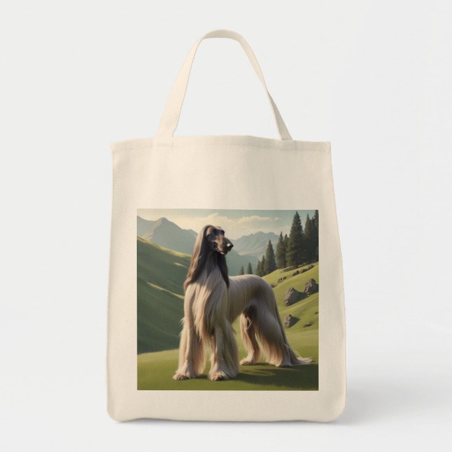 Bolsa De Tote De La Combustible Elegante Del Hound (Frente)