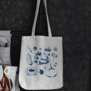 Bolsa de Tote de la comida tradicional de Acción d