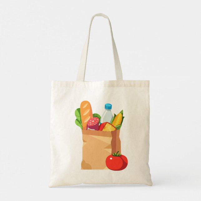 Bolsa De Tote De La Compra Reutilizable (Reverso)