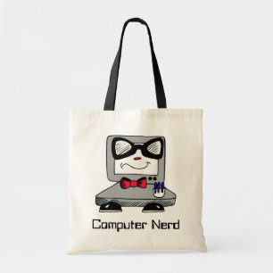 Bolsa De Tote De La Computadora Nerd Geek