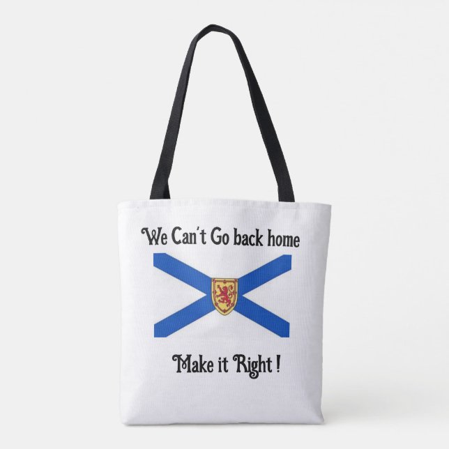 Bolsa de tote de la comunidad africana (Reverso)