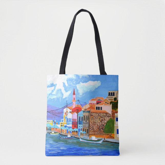 Bolsa de Tote de la Costa Griega (Anverso)