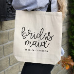 Bolsa de Tote de la dama de honor clásica<br><div class="desc">Esta es una clásica pero hermosa bolsa de tetas que haría un regalo perfecto.</div>