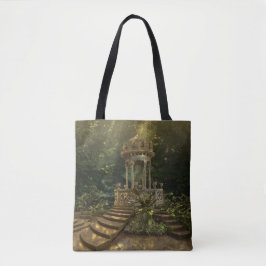 Bolsa De Tote De La Escalera Del Jardín Místico