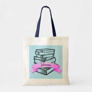 Bolsa de Tote de la Escuela/Biblioteca de Nombres 