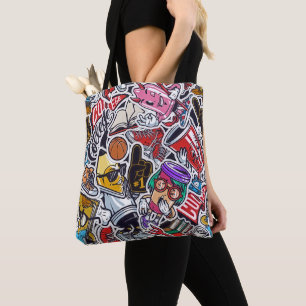 Bolsa de Tote de la Escuela de Cultura Pop Retro