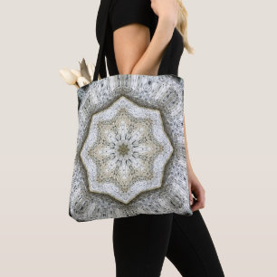 Bolsa De Tote De La Estrella Gris De Hormigón