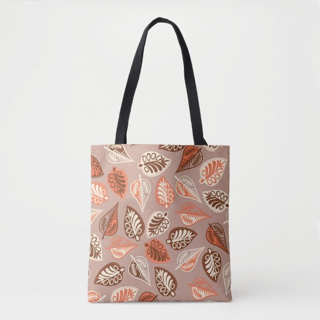 Bolsa De Tote De La Hoja De Caída (Anverso)