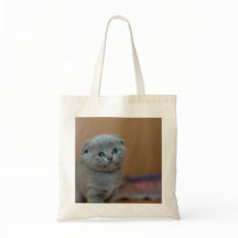 Bolsa De Tote De La Imagen Del Gato