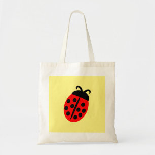 Bolsa De Tote De La Ladybug Rojo