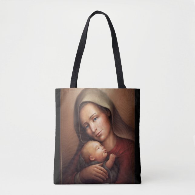 Bolsa de Tote de la Madre Divina (Anverso)