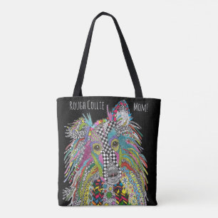 Bolsa de Tote de la mamá de Collie