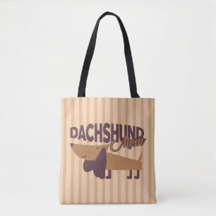 Bolsa De Tote De La Mamá De Dachshund