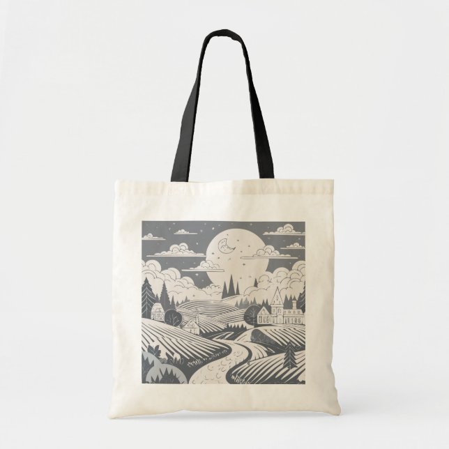 Bolsa de Tote de la Moda ecológica (Frente)