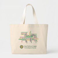 Bolsa de tote de la nube de Word