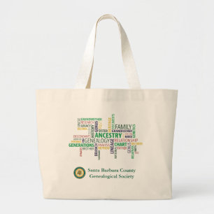 Bolsa de tote de la nube de Word
