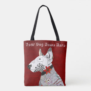Bolsa de Tote de la Patria Bull Terrier