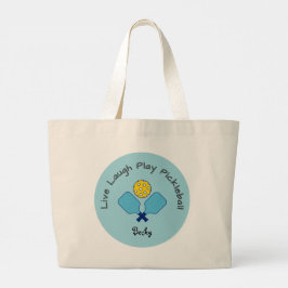 Bolsa De Tote De La Pelota De Pickleball De La Rey