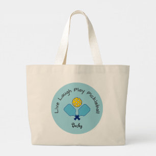 Bolsa De Tote De La Pelota De Pickleball De La Rey