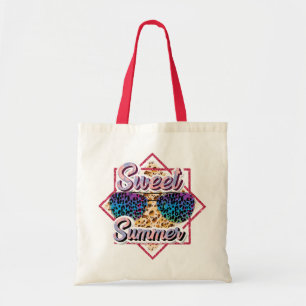 Bolsa de Tote de la playa de verano dulce   Hola v